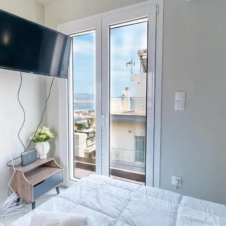 Aiolos Loft Sea View Peiraiki Near The Sea Piraeus Exterior photo